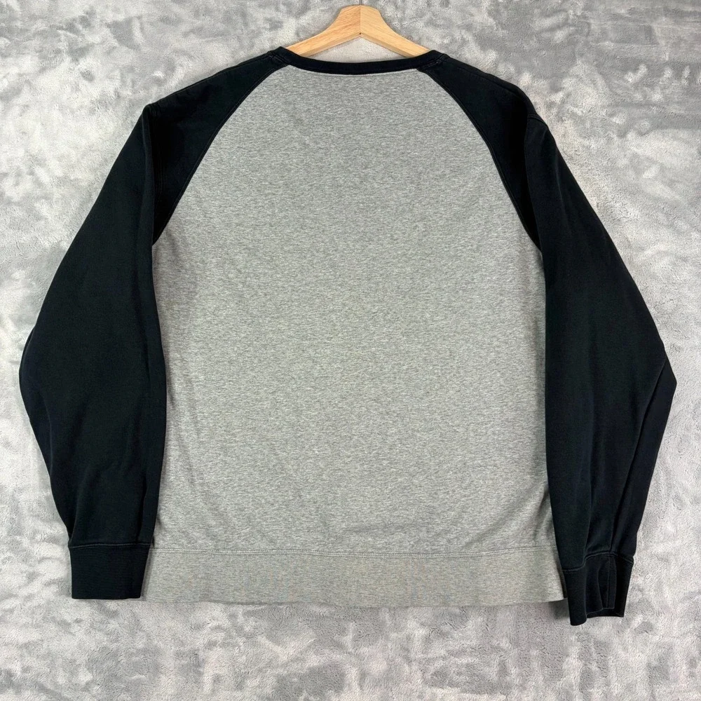 Nike Air Jordan RARE! Retro 8 Chrome Chenille Jumpman Patch Sweatshirt Mens 3XL